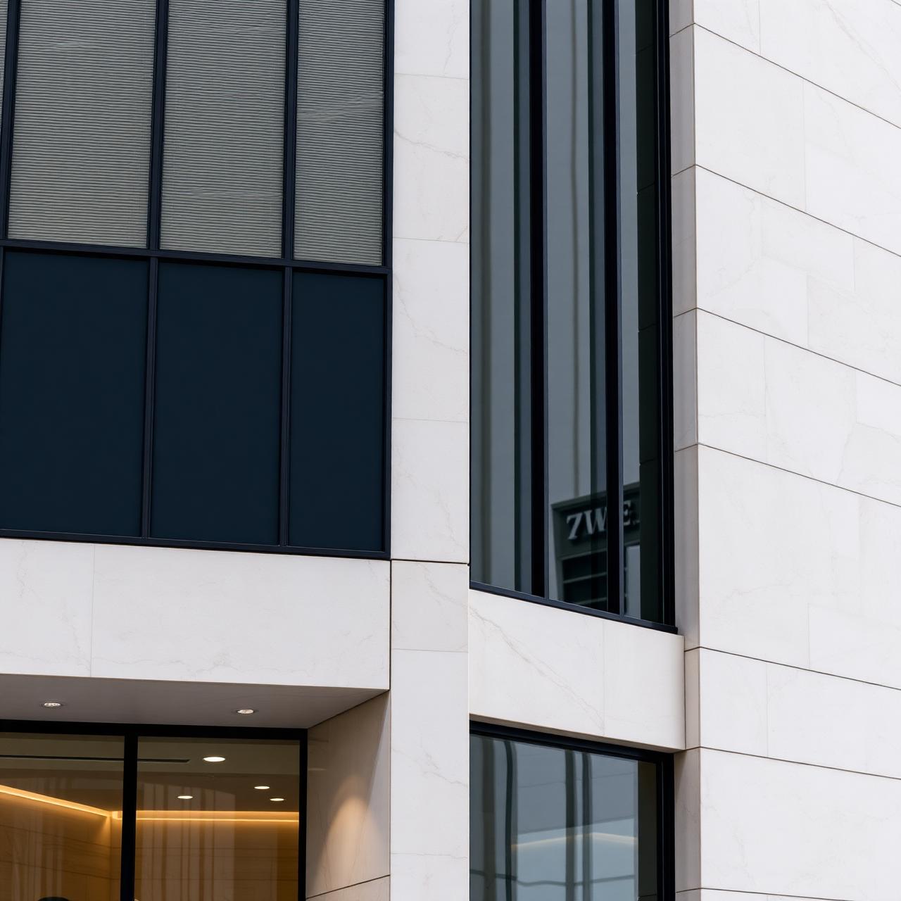 Architectural detail evoking institutional craftsmanship